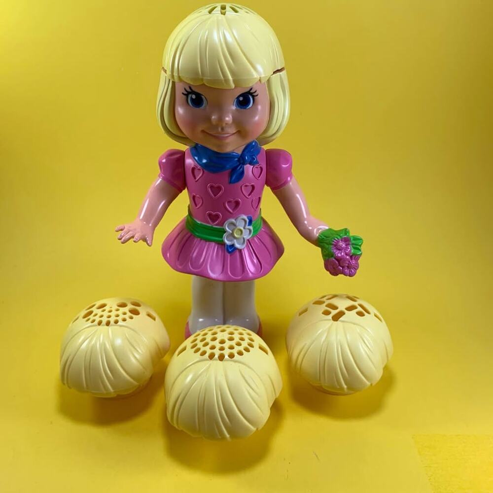 VINTAGE 90’s PLAY-DOH TOYS HAIR DO DOLLY DOLL PLAYDOH TOYS PLAYSET TOOLS LOT